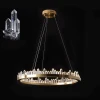 Підвісна світлодіодна люстра QUARTZ LUX C D100 у вітальню сучасна LED Deprimo купити 170439грн.
