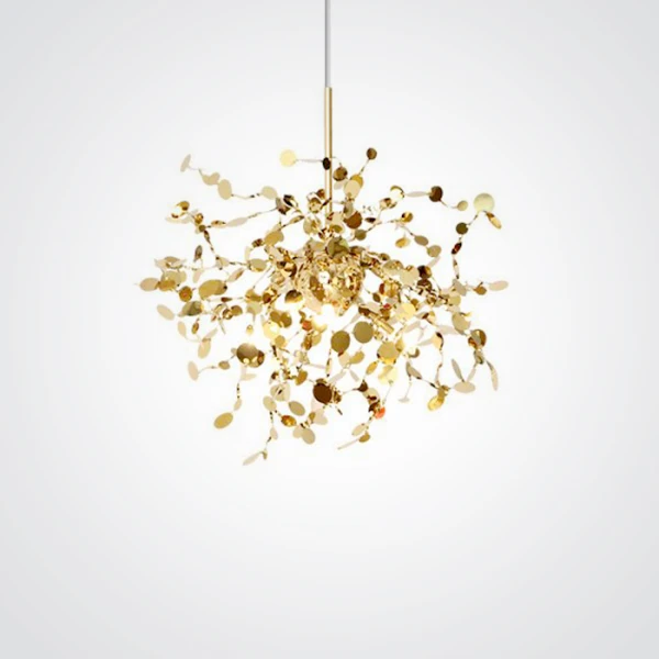 Підвісний світильник GOLD SUSPENSION PENDANT LAMP GOLD Anzazo купити 12019грн.