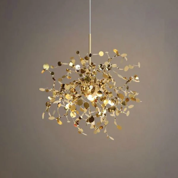 Підвісний світильник GOLD SUSPENSION PENDANT LAMP GOLD Anzazo купити 12019грн.