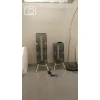 HYPERQUBE FL1 Декоративная настольная лампа — цвет a: clear і b: smokey c: amber, из материала железо, стекло, стиль модерн