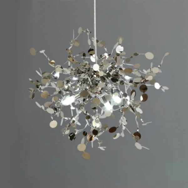 ARGENT SUSPENSION PENDANT LAMP Подвесной светильник — цвет серебро, стиль арт-деко