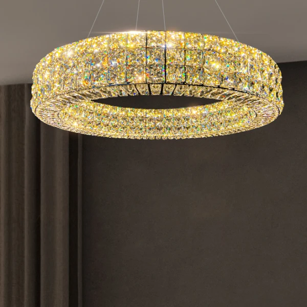 Підвісна світлодіодна люстра ACHILLES LUX D80 Brass   LED Deprimo купити 135313грн.