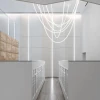 SIMPLE 1 300cm — подвесной светильник, цвет белый, стиль минимализм
