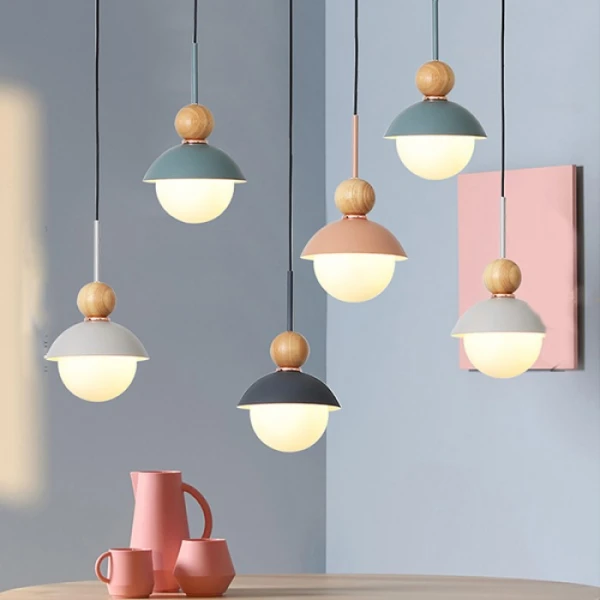 Підвісний світильник POMPON WOOD Anzazo купити 10498грн.