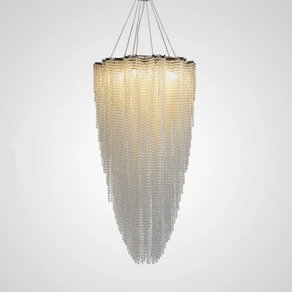 Підвісна світлодіодна люстра CASCADE D80 LED