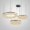 Люстра  світлодіодна  Кільцева люстра OLAGUS COMBO B Black   LED Deprimo купити 179506грн.
