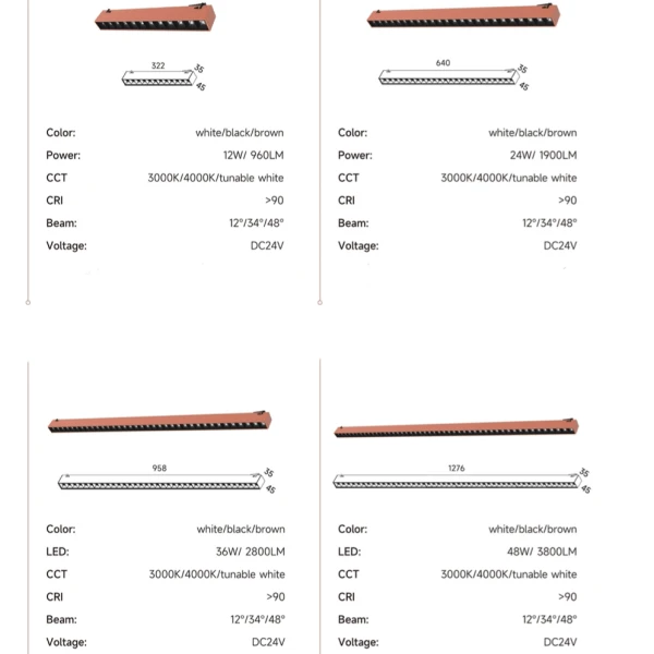 Підвісний світильник світлодіодний Belt light LINEAR 127cm сучасна LED