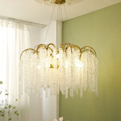 Люстра CRYSTAL TASSELS сучасна