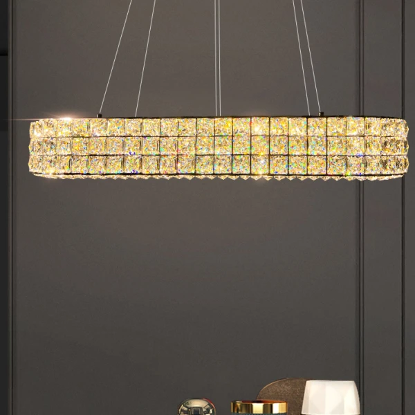 Підвісний світильник ACHILLES LONG L120 Brass   LED Deprimo купити 147544грн.