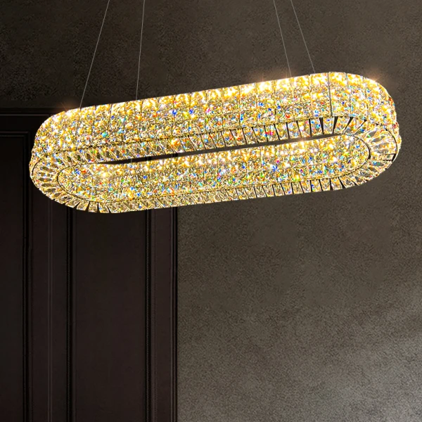 Підвісний світильник ACHILLES LONG L150 Brass сучасна LED