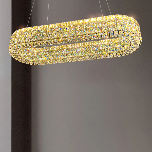 Підвісний світильник ACHILLES LONG L120 Brass   LED Deprimo купити 147544грн.