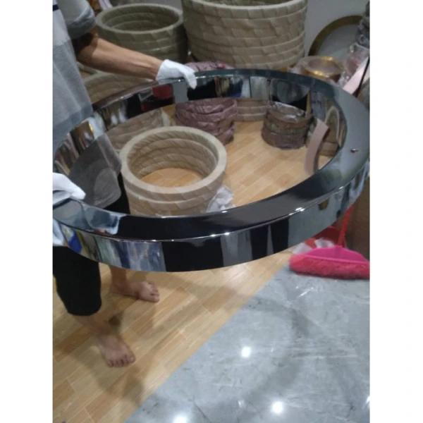 Люстра   LED RING (ХРОМ, ЗОЛОТО, РОЖОВЕ ЗОЛОТО) у вітальню Anzazo купити 9561грн.
