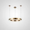 Люстра   LED RING (ХРОМ, ЗОЛОТО, РОЖОВЕ ЗОЛОТО) у вітальню Anzazo купити 9561грн.