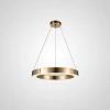 Люстра   LED RING (ХРОМ, ЗОЛОТО, РОЖОВЕ ЗОЛОТО) у вітальню Anzazo купити 9561грн.