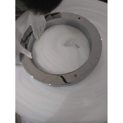 Люстра LED RING (ХРОМ, ЗОЛОТО, РОЖОВЕ ЗОЛОТО) у вітальню