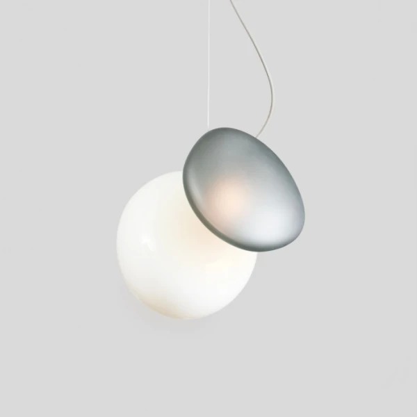 Підвісний світильник PEBBLE SUSPENTION BLUE WHITE Anzazo купити 9384грн.