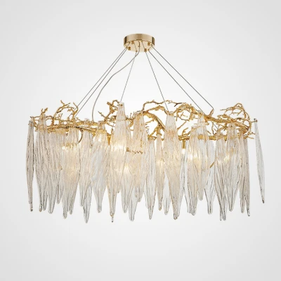 Люстра Aqua Organic Large Chandelier Lighting D120 светодиодная в зал
