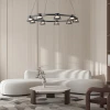 Підвісна світлодіодна люстра HILDFRID D100   LED Deprimo купити 143514грн.