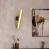 PINNAR Бра - дизайнерский настенный светильник — цвет латунь, из материала медь, стиль модерн