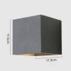 Бра світильники для спальні  BRICK COLOR 1 Жовтий Anzazo купити 3350грн.