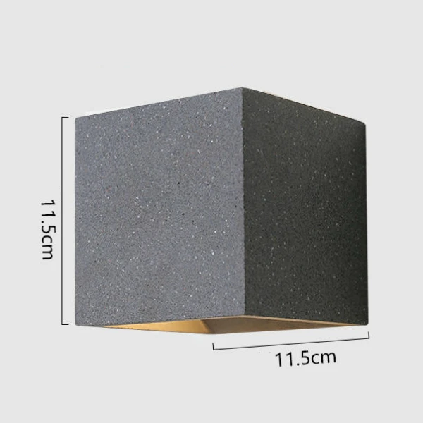 Бра світильники для спальні  BRICK COLOR 1 Жовтий Anzazo купити 3350грн.