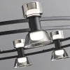 Люстра  світлодіодна Підвісна люстра BLASIUS D83+63 Black у вітальню сучасна LED Deprimo купити 178564грн.