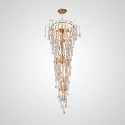 Підвісна світлодіодна люстра GALORE у вітальню LED