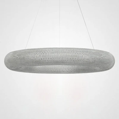 Подвесной светильник Crystal Halo D180 Silver светодиодная в зал