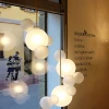 Підвісний світильник BUBBLE B MILK F у вітальню  LED Deprimo купити 162081грн.