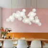 Підвісний світильник BUBBLE B MILK F у вітальню  LED Deprimo купити 162081грн.