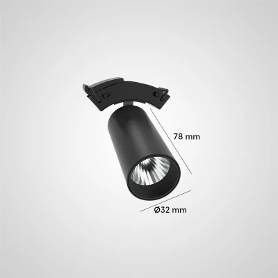 Подвесной светильник Belt light SPOT 50mm черный светодиодная в спальню