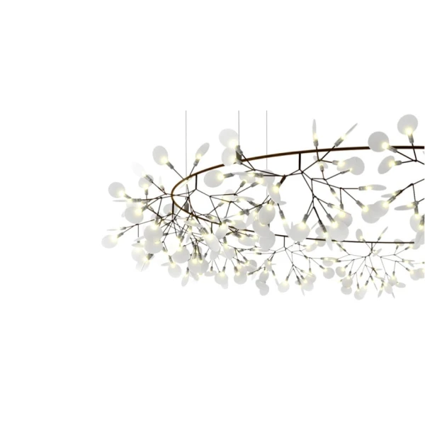 Люстра  світлодіодна Люстра Mi Heracleum The Big O 210 White   LED Deprimo купити 124067грн.