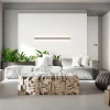 LINES ONE Бра 120cm- дизайнерский настенный светильник — цвет черный, из материала алюминий, стиль минимализм