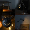 ZORKIE LAMP Декоративная настольная лампа — цвет серебро, стиль лофт