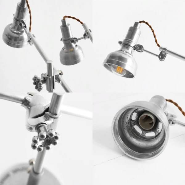 ZORKIE LAMP Декоративная настольная лампа — цвет серебро, стиль лофт