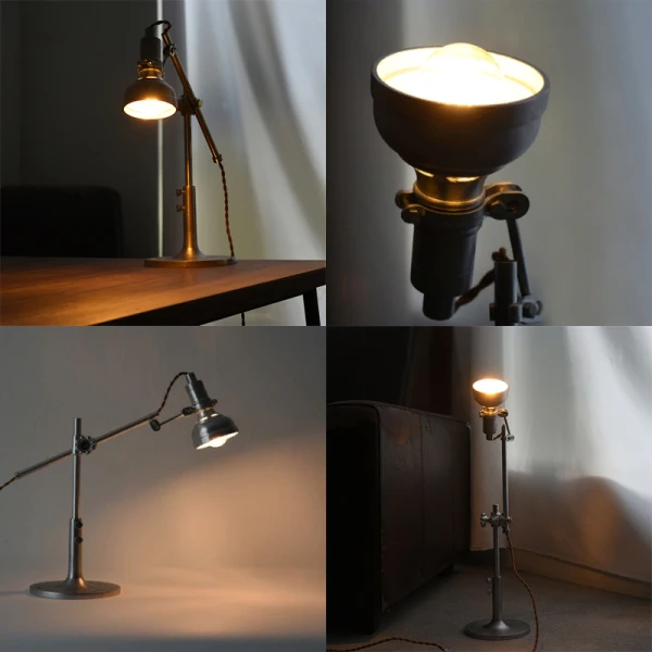 ZORKIE LAMP Декоративная настольная лампа — цвет серебро, стиль лофт