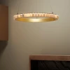 Підвісна світлодіодна люстра MONSINE D100 Black  сучасна LED Deprimo купити 241123грн.