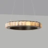 Підвісна світлодіодна люстра MONSINE D100 Black  сучасна LED Deprimo купити 241123грн.