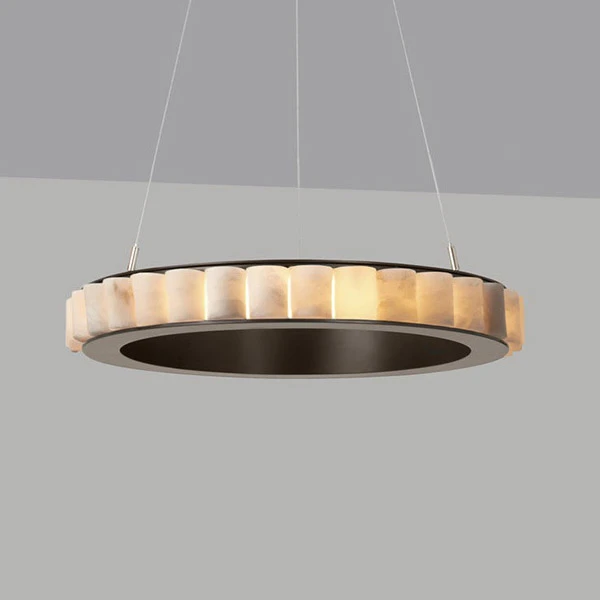 Підвісна світлодіодна люстра MONSINE D100 Black  сучасна LED Deprimo купити 241123грн.