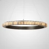 Підвісна світлодіодна люстра MONSINE D100 Black  сучасна LED Deprimo купити 241123грн.