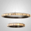 Підвісна світлодіодна люстра MONSINE D100 Black  сучасна LED Deprimo купити 241123грн.