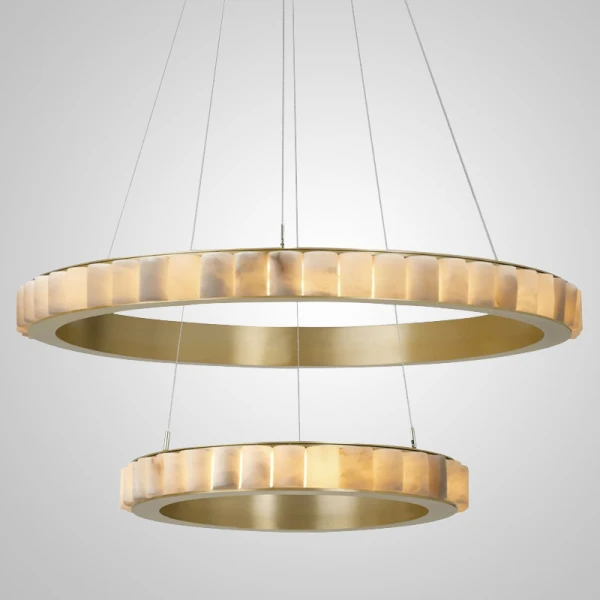 Підвісна світлодіодна люстра MONSINE D60 D100 Brass LED