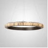 Підвісна світлодіодна люстра MONSINE D100 Black  сучасна LED Deprimo купити 241123грн.