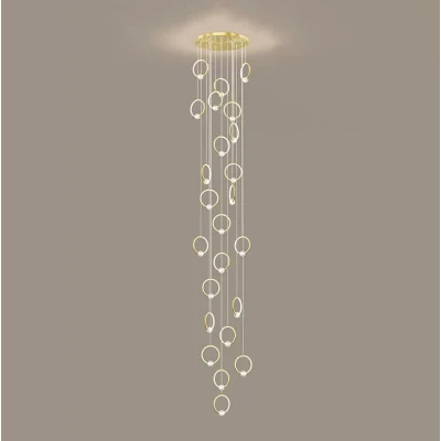 Підвісний світильник LUANA MORE L24 Brass LED