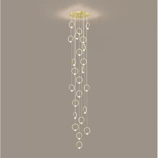 Підвісний світильник LUANA MORE L24 Brass LED