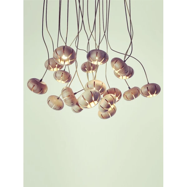 Люстра світлодіодна Louis Wood Led D120 Dark wood LED