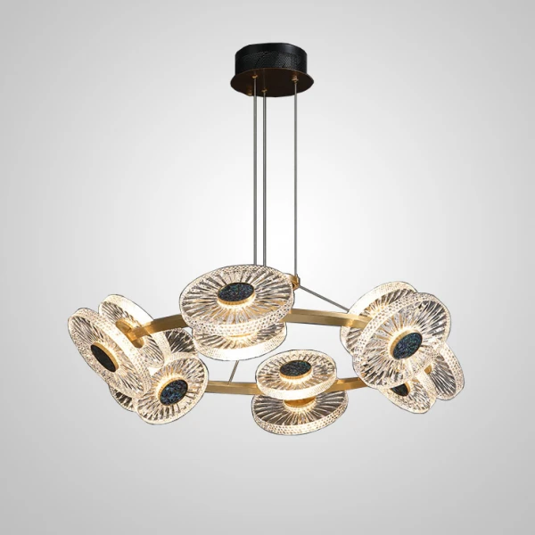 Підвісна світлодіодна люстра ROSEMARY L20   LED Deprimo купити 167600грн.