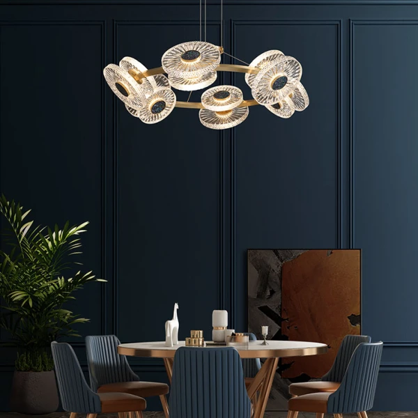 Підвісна світлодіодна люстра ROSEMARY L20   LED Deprimo купити 167600грн.