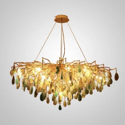 Підвісна світлодіодна люстра AGATE COLOR L11 у вітальню LED