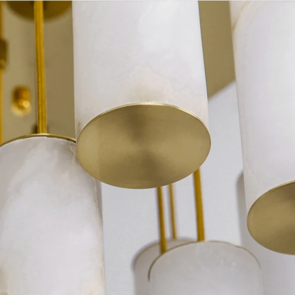 Стельова світлодіодна люстра MARBLE GOLD   LED Deprimo купити 208756грн.